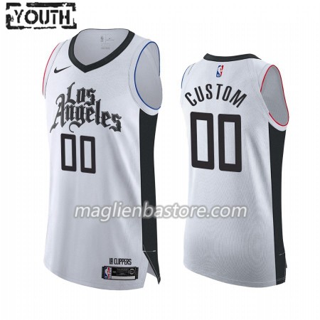 Maglia NBA Los Angeles Clippers Personalizzate Nike 2019-20 City Edition Swingman - Bambino